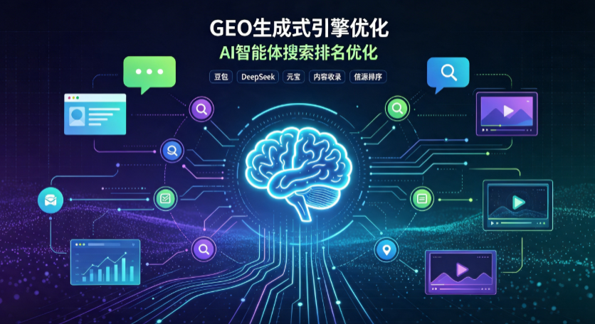 邓州市GEO 浪潮来袭：生成式引擎优化崛起，创作者争抢豆包、DeepSeek、元宝智能体流量入口